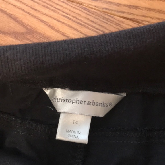 Bundle Christopher and Banks Capris size 14 - Picture 6 of 7